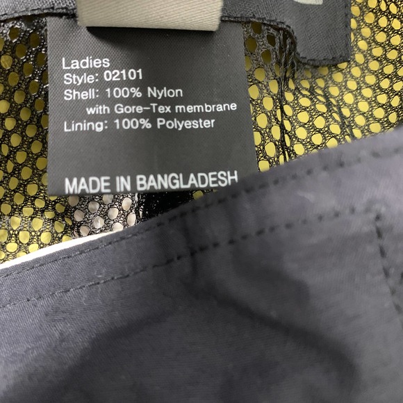 VTG Obermeyer Womens‎ Ski Pants Size 16 Black Gore-Tex Blizzard Snowboarding - Picture 7 of 11